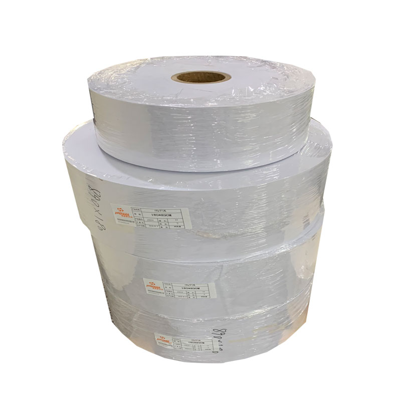 Etiqueta de papel estándar autoadhesiva PN010H1 – 70 g/m2 de papel sin madera / termofusible / 60 g/m2 de papel glassine blanco