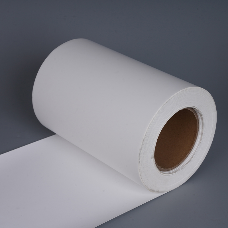 Etiqueta de papel térmico directo autoadhesivo JS08117A – 70 g/m2 de papel térmico ecológico / termofusible / 60 g/m2 de papel glassine blanco